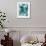 Sapphire Blooms II-Cat Tesla-Framed Giclee Print displayed on a wall