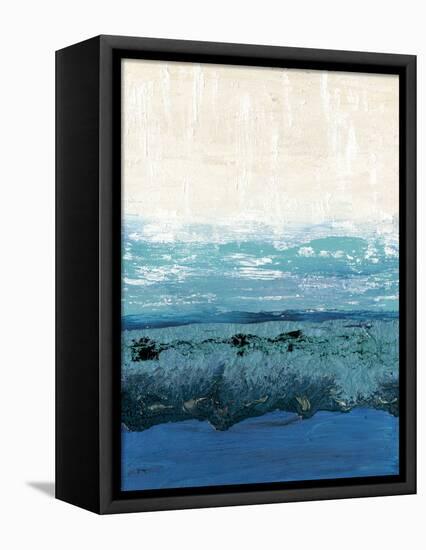 Sapphire Cove I-Alicia Ludwig-Framed Stretched Canvas