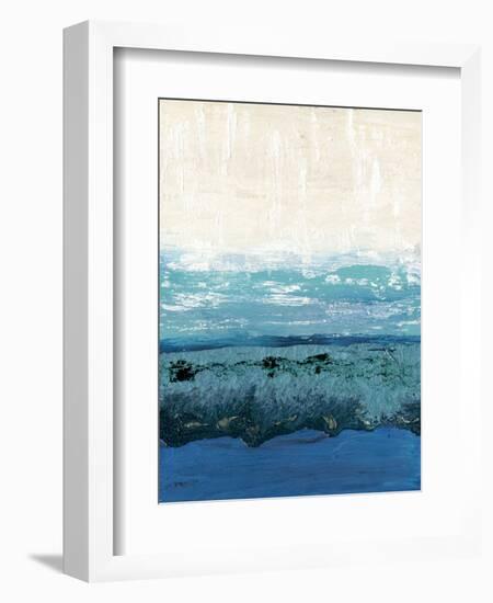 Sapphire Cove I-Alicia Ludwig-Framed Art Print