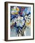 Sapphire Star-Jeanette Vertentes-Framed Art Print