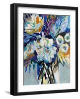 Sapphire Star-Jeanette Vertentes-Framed Art Print