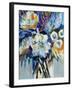 Sapphire Star-Jeanette Vertentes-Framed Art Print