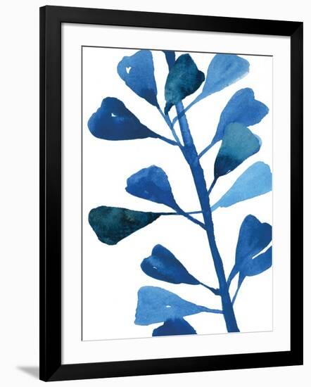 Sapphire Stems V-Asia Jensen-Framed Art Print