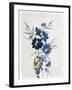 Sapphire Vase-Eva Watts-Framed Art Print