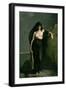 Sappho, 1877-Charles Auguste Mengin-Framed Premium Giclee Print