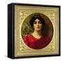 Sappho, 1903-John William Godward-Framed Stretched Canvas