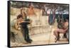 Sappho and Alcaeus-Sir Lawrence Alma-Tadema-Framed Stretched Canvas