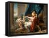 Sappho and Phaon, 1809-Jacques Louis David-Framed Stretched Canvas