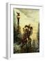 Sappho (B.C.650 BC)-Gustave Moreau-Framed Giclee Print