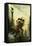 Sappho (B.C.650 BC)-Gustave Moreau-Framed Stretched Canvas