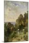 Sappho, Ca, 1870-Karl Heinrich Dreber-Mounted Giclee Print