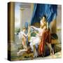 Sappho, Phaon and Cupid, 1809-Jacques-Louis David-Stretched Canvas