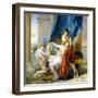 Sappho, Phaon and Cupid, 1809-Jacques-Louis David-Framed Giclee Print