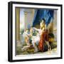 Sappho, Phaon and Cupid, 1809-Jacques-Louis David-Framed Giclee Print