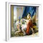 Sappho, Phaon and Cupid, 1809-Jacques-Louis David-Framed Giclee Print