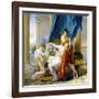 Sappho, Phaon and Cupid, 1809-Jacques-Louis David-Framed Giclee Print