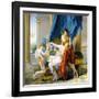 Sappho, Phaon and Cupid, 1809-Jacques-Louis David-Framed Giclee Print