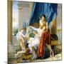 Sappho, Phaon and Cupid, 1809-Jacques-Louis David-Mounted Giclee Print