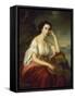 Sappho-Soma Orlai-Petrich-Framed Stretched Canvas