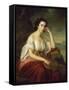 Sappho-Soma Orlai-Petrich-Framed Stretched Canvas