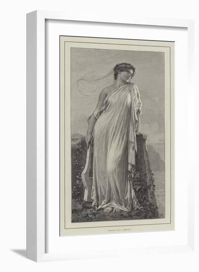 Sappho-Leon Bazile Perrault-Framed Giclee Print