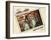 Saps at Sea, US Lobbycard, L-R: Stan Laurel, Oliver Hardy, 1940-null-Framed Art Print