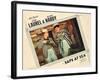 Saps at Sea, US Lobbycard, L-R: Stan Laurel, Oliver Hardy, 1940-null-Framed Art Print