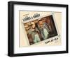 Saps at Sea, US Lobbycard, L-R: Stan Laurel, Oliver Hardy, 1940-null-Framed Art Print