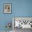 Sara avec son chien.-Mary Cassatt-Framed Giclee Print displayed on a wall