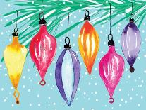 Watercolor Ornaments-Sara Berrenson-Art Print