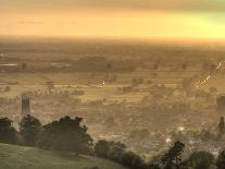 Sunset on Glastonbury Tor, Somerset, England, United Kingdom, Europe-Sara Erith-Photographic Print