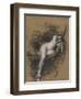 Sara, la Baigneuse-Jean Jacques Henner-Framed Giclee Print