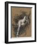 Sara, la Baigneuse-Jean Jacques Henner-Framed Giclee Print