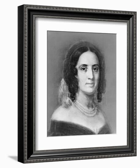 Sara Polk, c.1846-American School-Framed Giclee Print