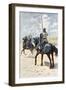 Saracen Approaches a Crusader Knight, The Talisman: A Tale of the Crusaders, Sir Walter Scott-Simon Harmon Vedder-Framed Giclee Print