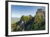 Saracen Arab Era Pepoli Castle, Now a Hotel, in Historic Town High Above Trapani at 750M-Rob Francis-Framed Photographic Print