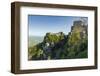 Saracen Arab Era Pepoli Castle, Now a Hotel, in Historic Town High Above Trapani at 750M-Rob Francis-Framed Photographic Print