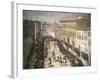 Saracen Joust in Via Larga-null-Framed Giclee Print