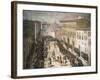 Saracen Joust in Via Larga-null-Framed Giclee Print