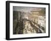 Saracen Joust in Via Larga-null-Framed Giclee Print