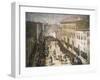 Saracen Joust in Via Larga-null-Framed Giclee Print