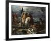 Saracens and Crusaders, 1841-51-Theodore Chasseriau-Framed Giclee Print