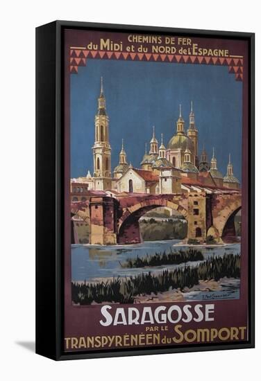 Saragosse-null-Framed Stretched Canvas