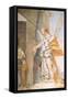 Sarah and the Angel, 1726-1739-Giovanni Battista Tiepolo-Framed Stretched Canvas