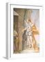 Sarah and the Angel, 1726-1739-Giovanni Battista Tiepolo-Framed Giclee Print