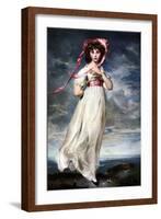 Sarah Barrett Moulin (Pinkie), 1794-Thomas Lawrence-Framed Giclee Print