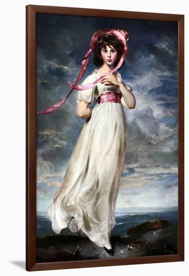 Sarah Barrett Moulin (Pinkie), 1794-Thomas Lawrence-Framed Giclee Print