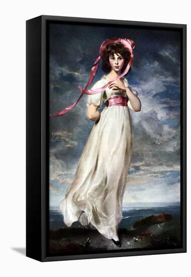 Sarah Barrett Moulin (Pinkie), 1794-Thomas Lawrence-Framed Stretched Canvas