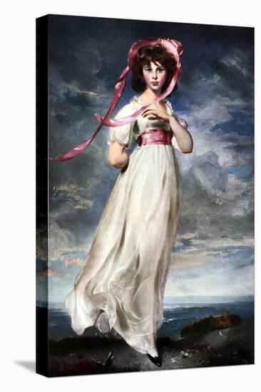 Sarah Barrett Moulin (Pinkie), 1794-Thomas Lawrence-Stretched Canvas