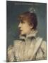 Sarah Bernhardt (1844-1923) 1875-Louise Abbema-Mounted Giclee Print